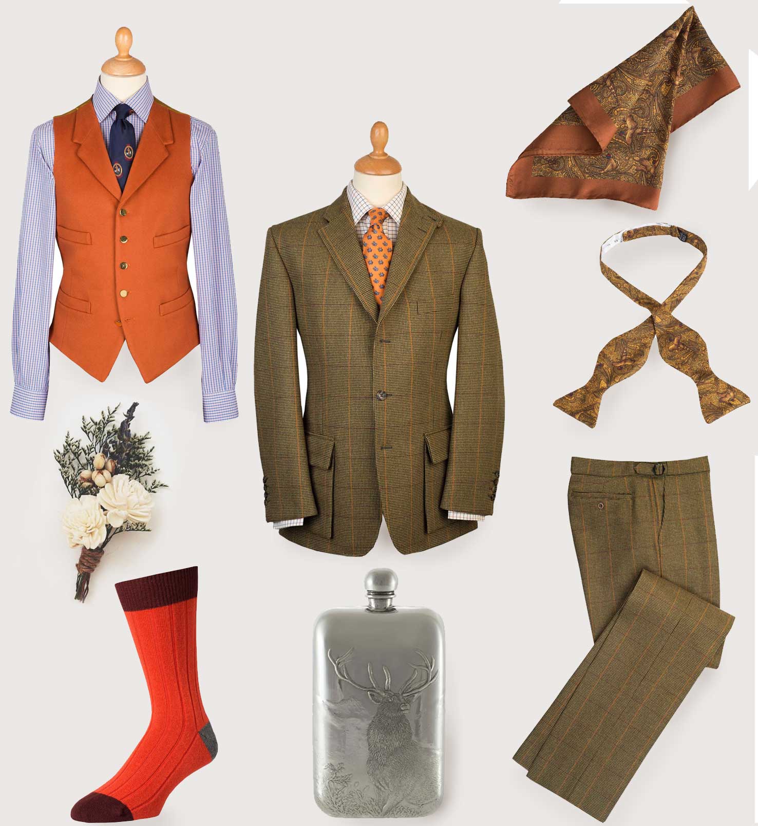 Men’s Tweed Wedding Outfits For A Dapper Chap
