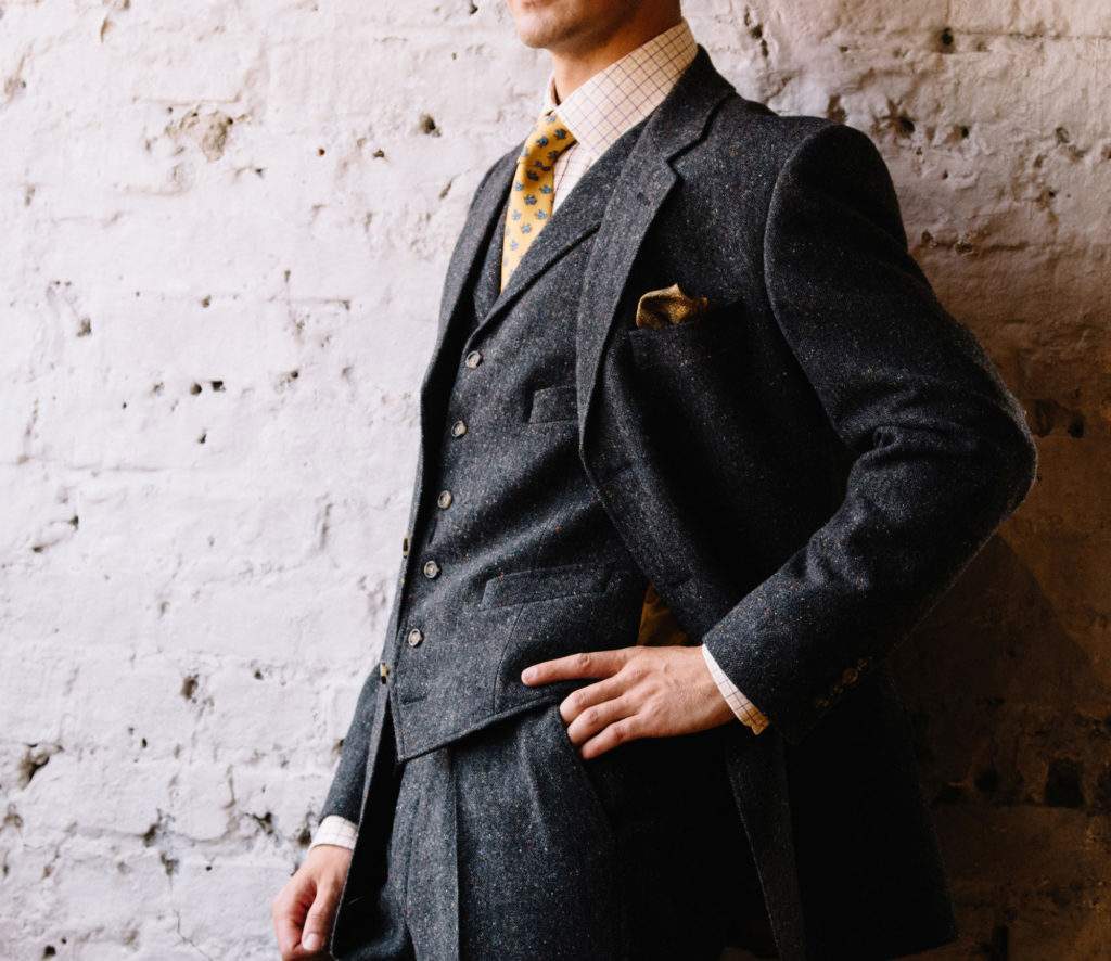 Dress like a peaky blinder: Donegal Three Piece Suit